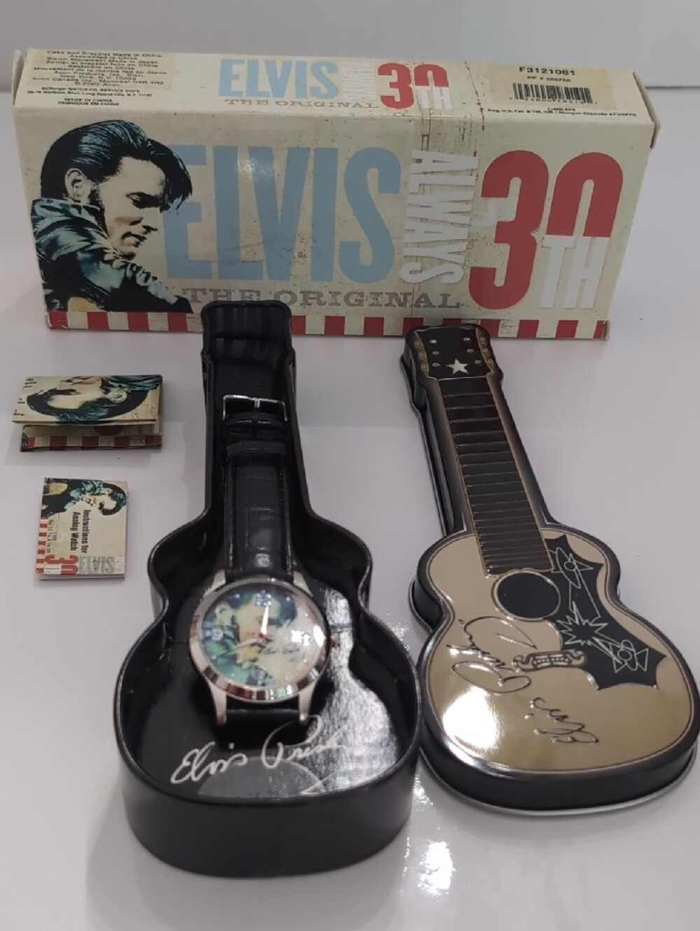 Elvis Presley 30th Anniversary Collectible Watch In Box
